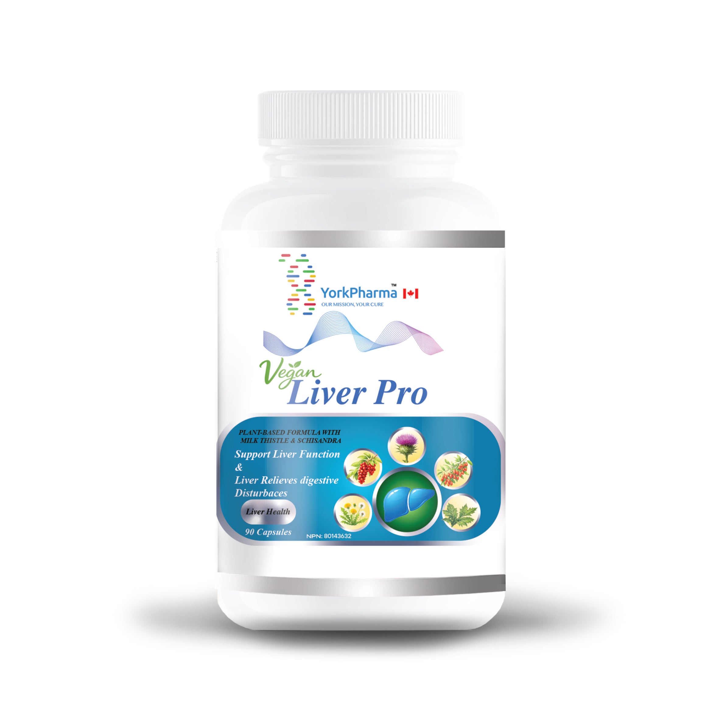 Vegan LiverPro 60 Capsules – YorkPharma