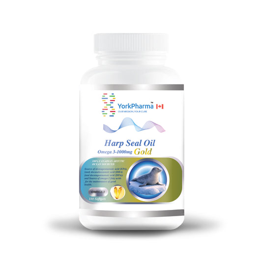 Harp Seal Oil Omega 3-1000mg Gold